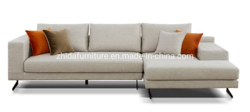 Chinese Leisure Fabric Chesterfield Sofa Furniture in Living Room