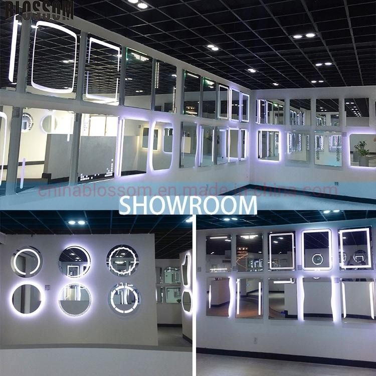 Wholesale Modern Glass LED Bathroom Furniture Mirror with Backlit Lights