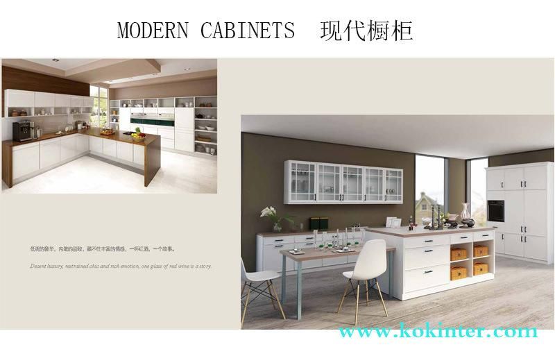 Modular Modern Kitchen Cabinets Custom Wood Cabinet