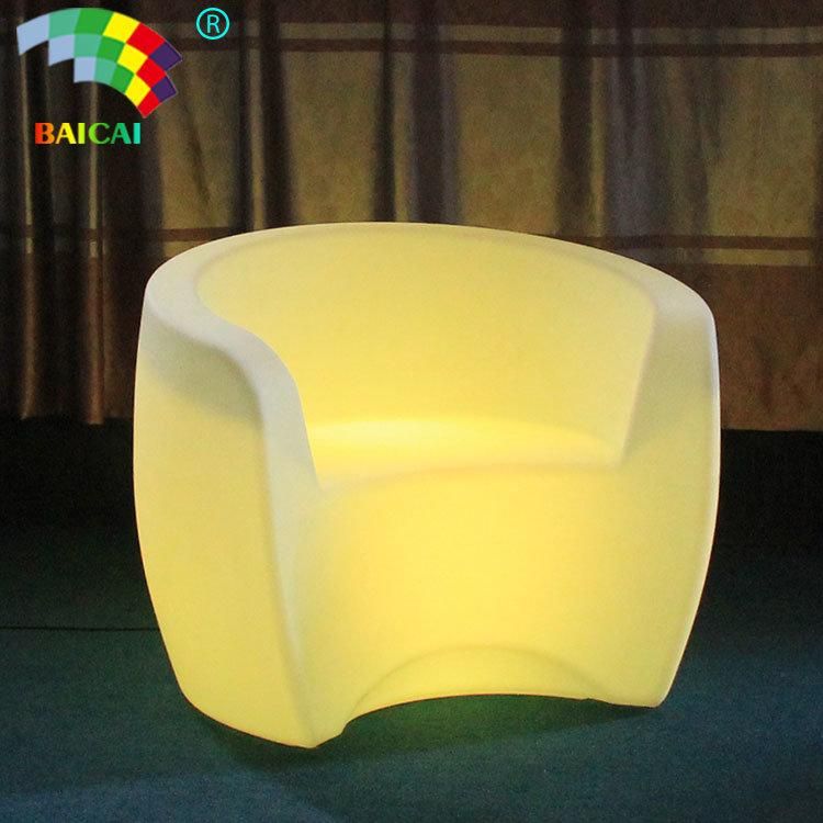 KTV Nightclub Party Events Round Table LED Furniture