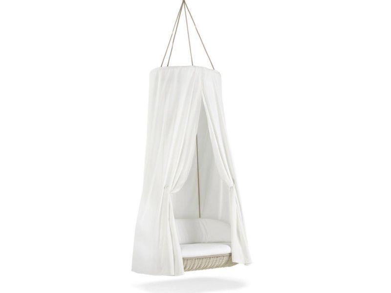 Modern Swing Hanging Lounge with PE Rattan