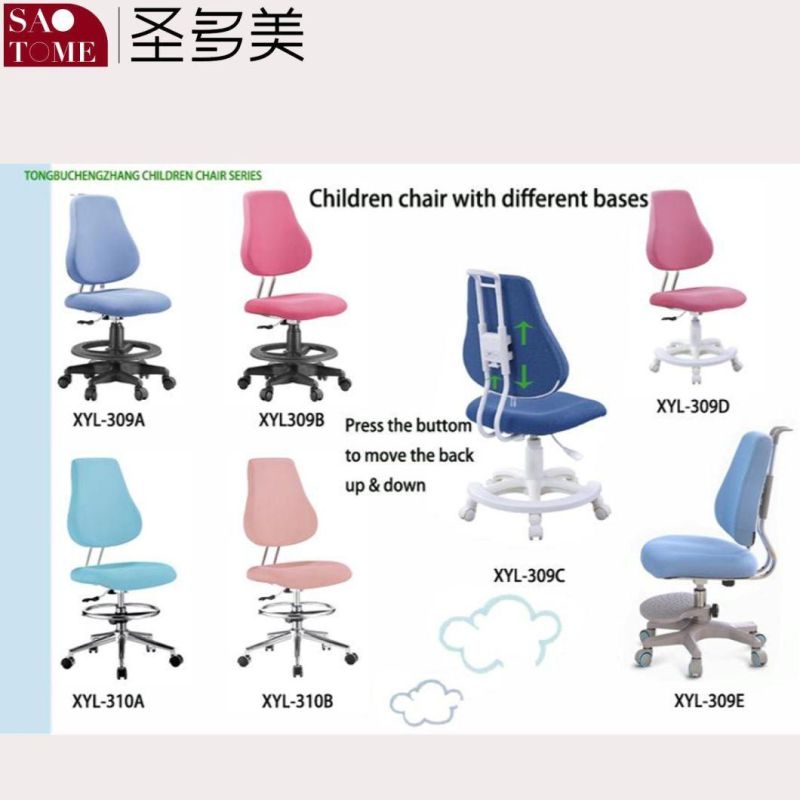 Sliding Home Study Chair for Cram School with Armrests