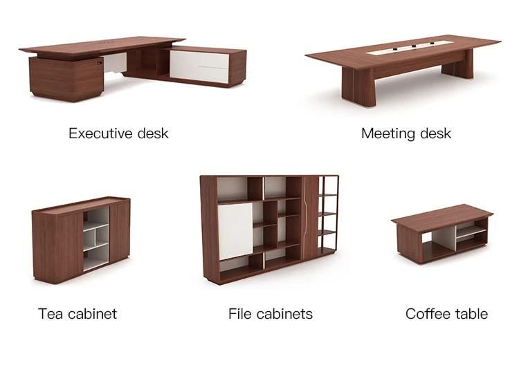 Modern New Design Furniture Home MDF Office Manager Executive Table