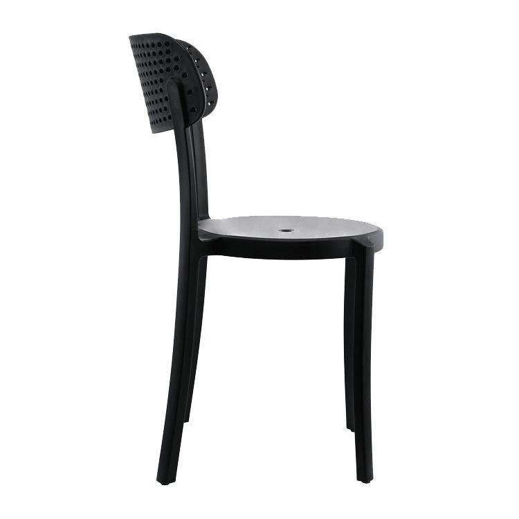 Modern Furniture Hot Sale Design Executive Metal Plastic Stackable Swivel Home Dining Chair