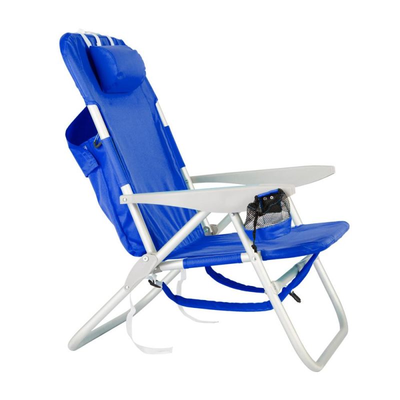 Outdoor Comfortable Portable Aluminum Camping Beach Folding Travel Chair