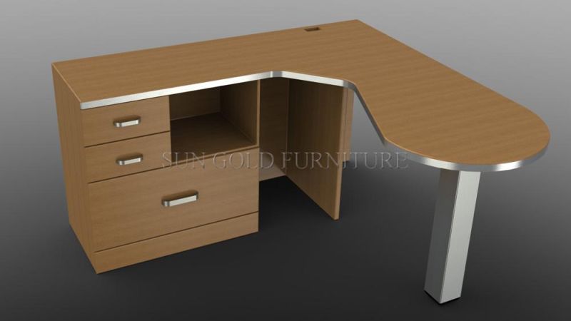 New Design Wooden and Steel Director Office Executive Desk (SZ-ODT605)