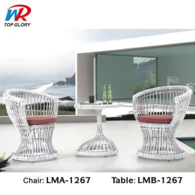 Wholesale Garden Home Outdoor Furniture PE Rattan Round Table Chair Garden Sets