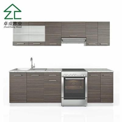 Shaker Wooden European Style Furniture Solid Wood Oak Kitchen Cabinet Set