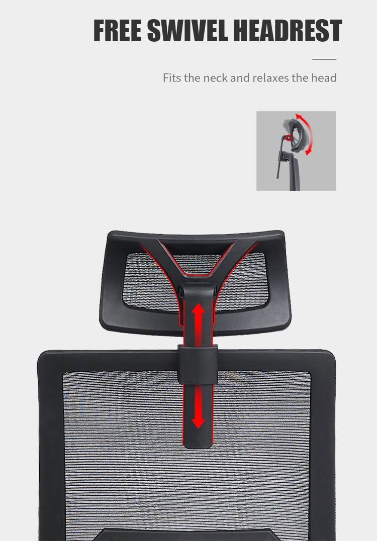 Wholesale Mesh Swivel with Armrest Cheap Price Ergonomic Computer Office Chair