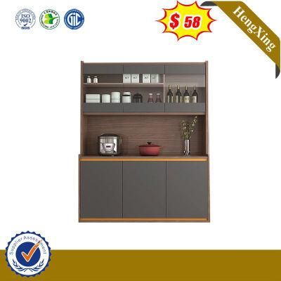 Simple Design Grey Color Kitchen Cabinets Wooden Modern Home Living Room Furniture Storage Cabinet