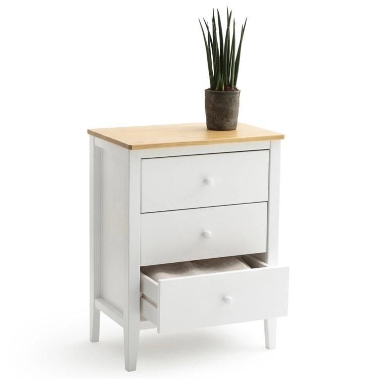 Wooden Bedside Table Nightstand Modern Side Table