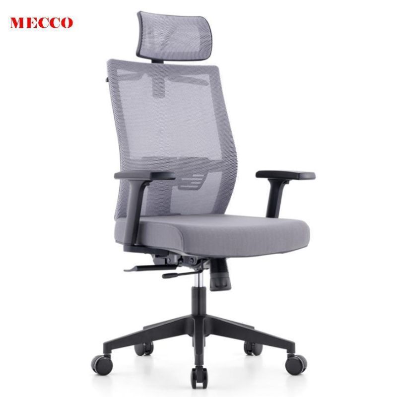 Stable Quality Desk Chair Simple Design High Back Mesh Chair with Hanger Office Chair