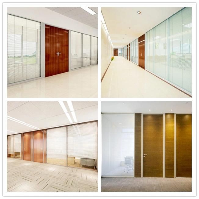 Shaneok Interior Blinds, Simplied Glass Partition Office Wall