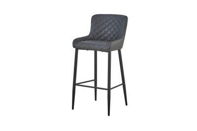 Modern Black Low Back Cheap Used Restaurant Modern Bar Stools for Sale