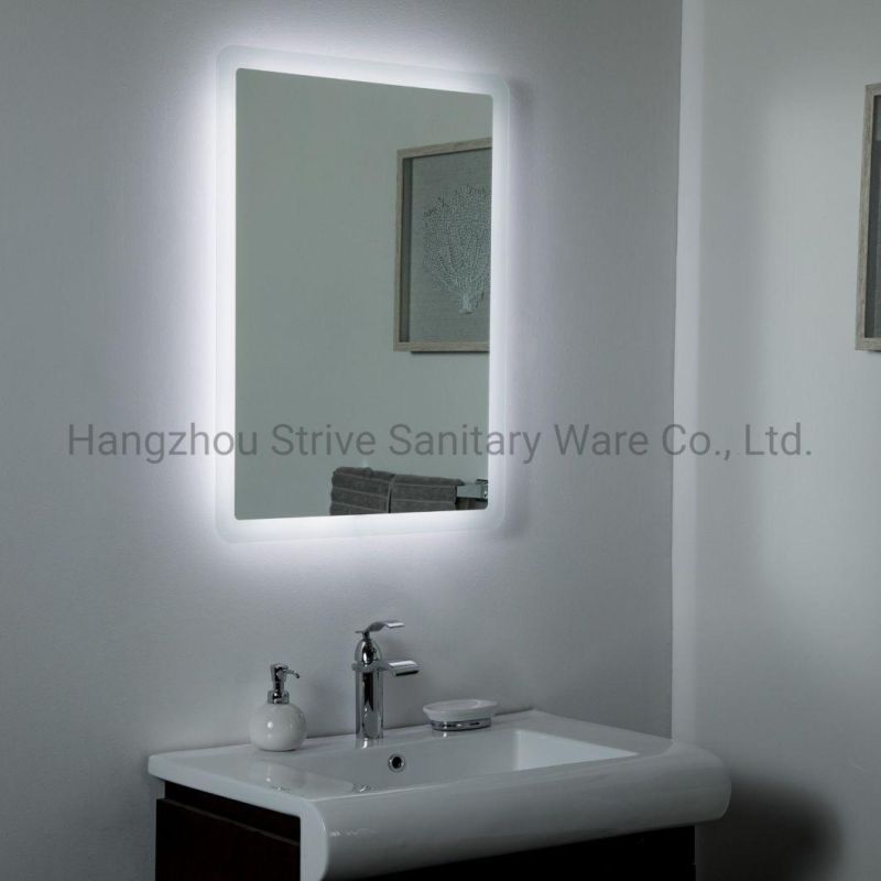 LED Vanity Mirror 23.6" X 31.5" Rectangle Bathroom Mirror