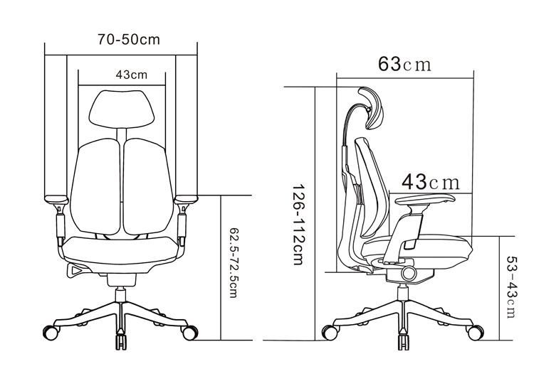 Hot Selling Modern Design Ergonomic Gamer Office Chair Racing Gaming Chair Computer Leather Chair