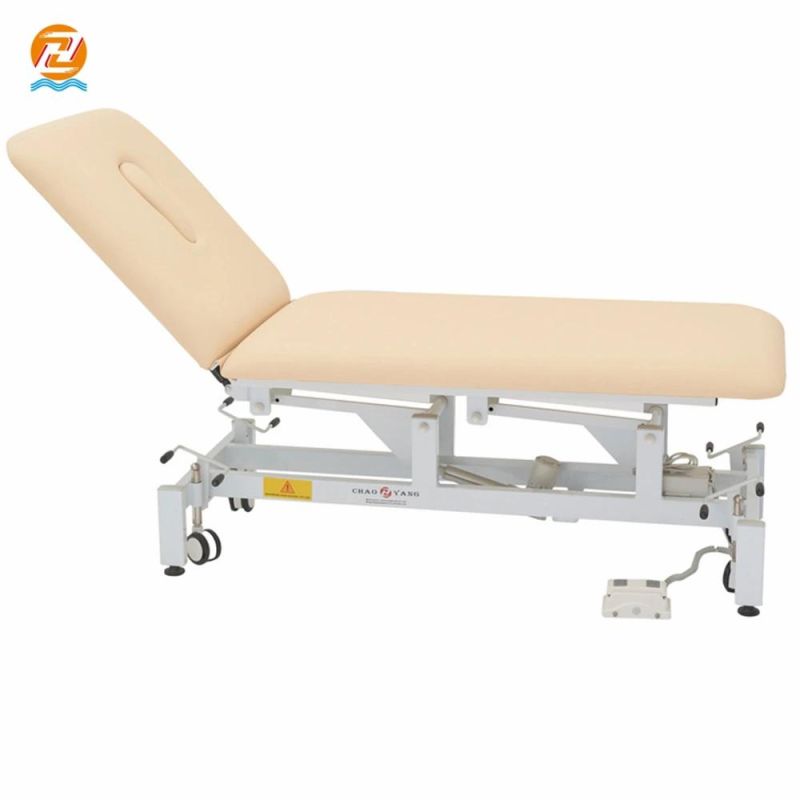 Three Function Adjustable Wooden Modern Mobile Nursing Hospital Bed Elderly Electric Home Care Bed