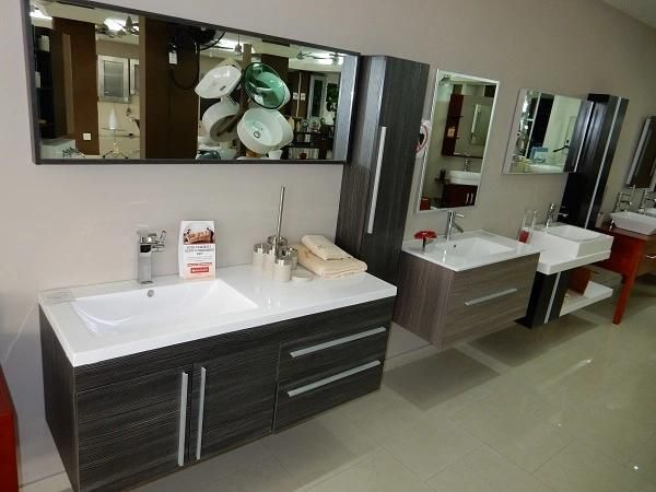 New Style MDF Lacquer Bathroom Furniture T9317