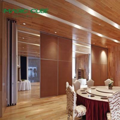 High Quality Sliding Folding Partitions Movable Walls Movable Acoustic Walls for Multi-Function Hall