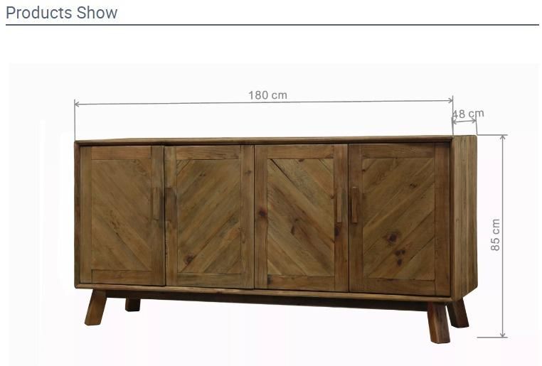 Furniture Modern Furniture Wood Cabinet Home Furniture Wooden Furniture Buffet Dining Room Furniture Rustic Sideboard Storage Cabinet