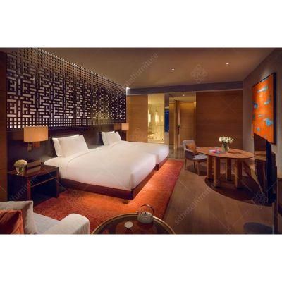 China Wooden Hotel Bedroom Furniture Hotel Furniture for 5 Star