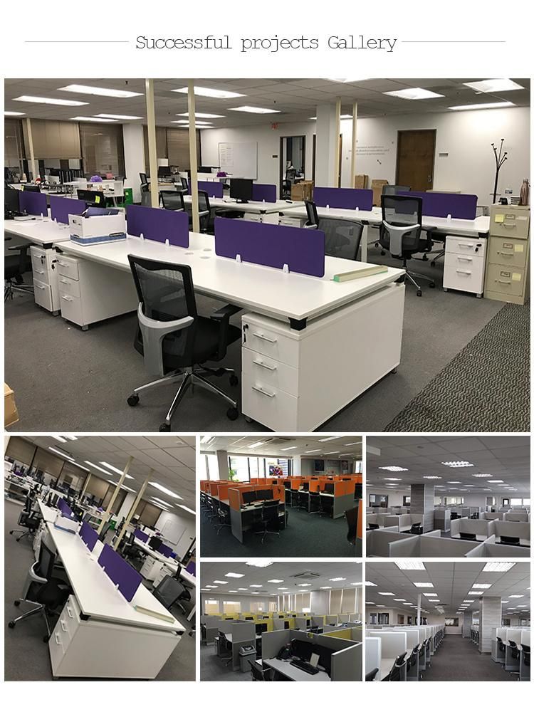 Sound Proof Modern Design Call Center Cubicle Workstation Table Office Cubicle Partion Desks