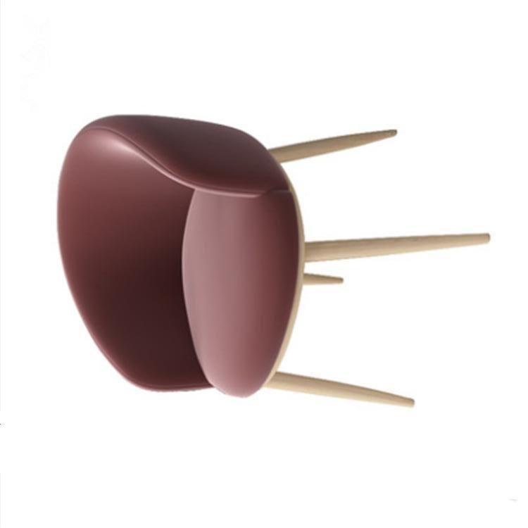 Plastic Chair Leg Leather Cushion Design Wood Modern Furniture Home Furniture