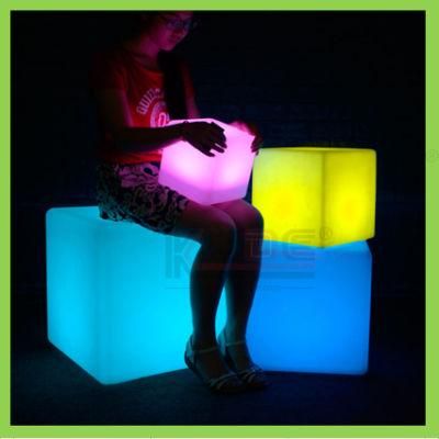 LED Furniture Shell of Cube PE Shell Rotational Moulding Shell