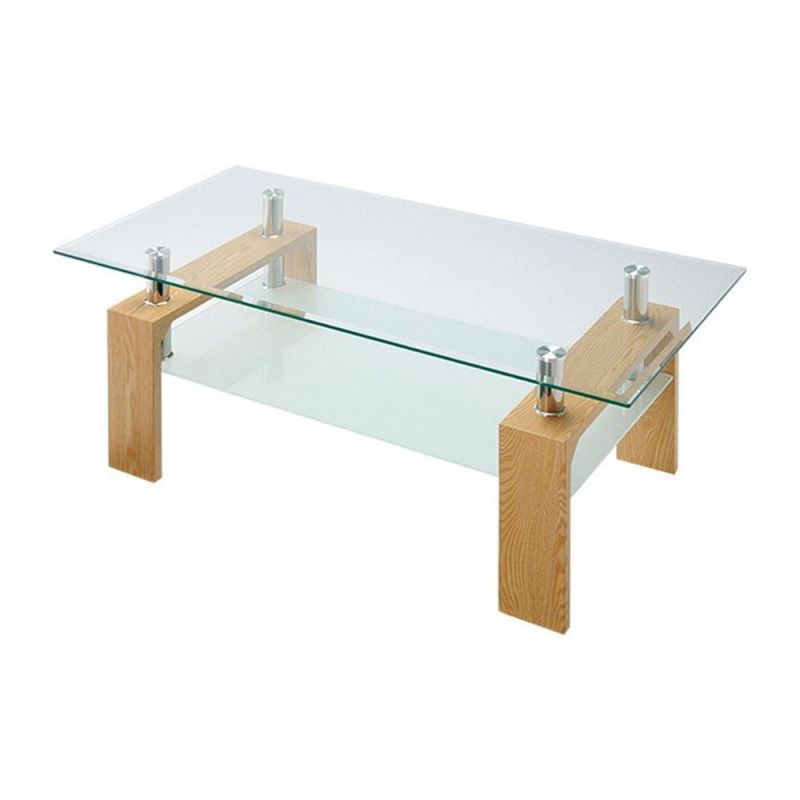 Design Luxury Modern Glass Center Table Coffee Table