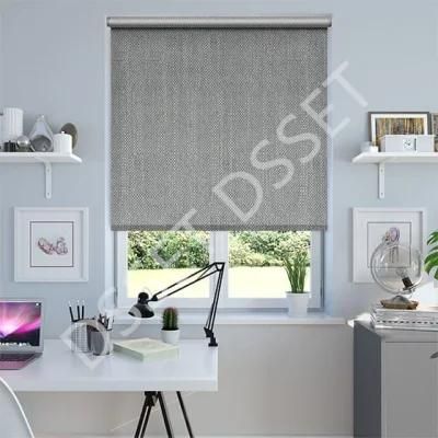 in Stock Crank Operated Cordless Indoor Roll up Sun Shade Window Roller Blinds