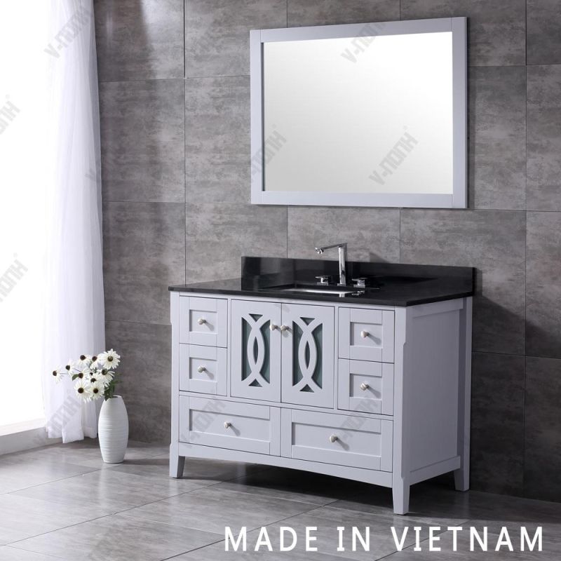 48 Inch Modern Style Luxury Solid Wood Bathroom Vanity Furniture