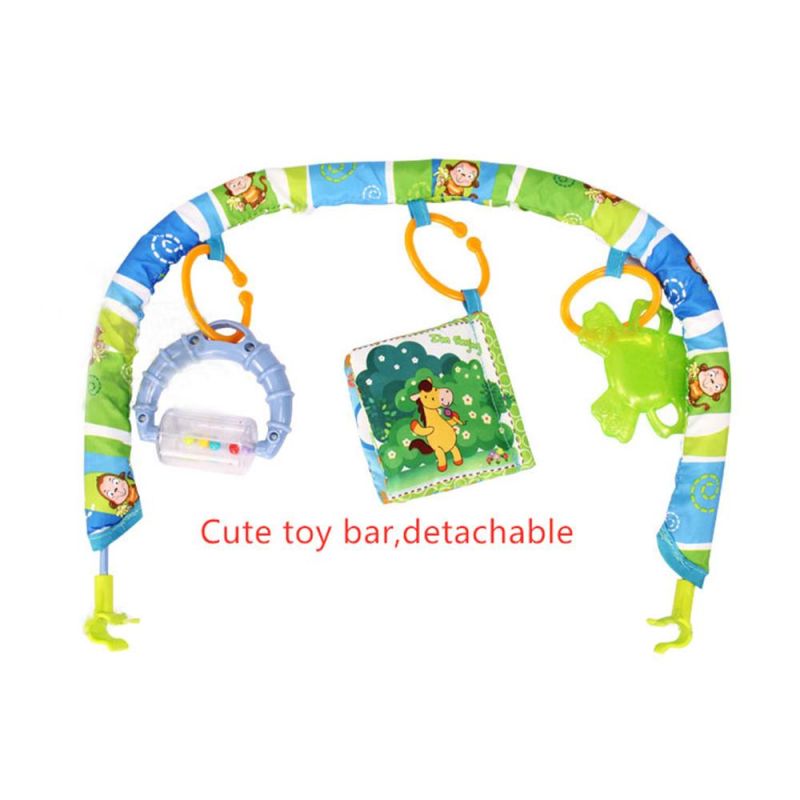 Infant-to-Toddler Rocker, Baby Bouncer - Colorful Jungle, Baby Rocking Chair with Toys for Soothing From Infant to Toddler, Suitable From Birth to 12 Months Bab