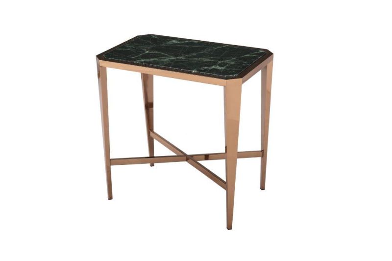 Metal Furniture Home Decoration Table Console Tables with Walnut