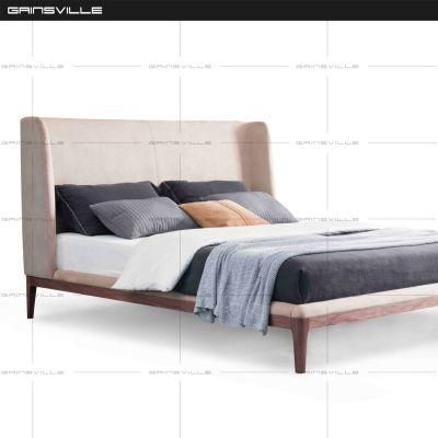 Home Furniture Bedroom Sets Wall Bed King Bed with Solid Wood Legs Gc1831