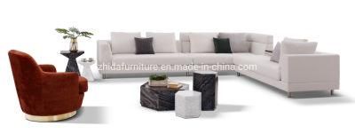 Modern Furniture Big Sofa L Shape Fabric Sofa