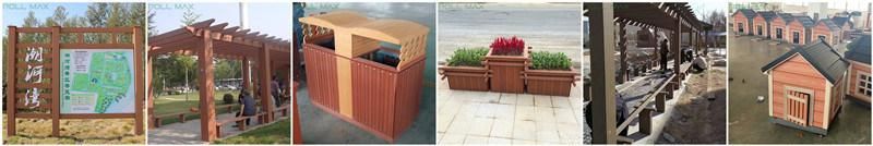 Outdoor Decking Chair Panels for Outdoor WPC Furniture