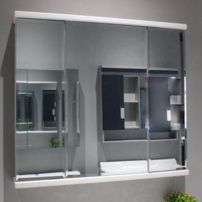 Wall Mount and Recessed Mount HD High Quality Silver Mirror Cabinet with MDF Board Structure