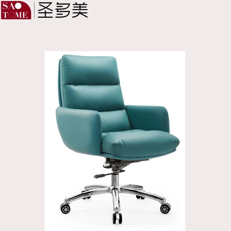 Modern Office Furniture Liftable West Leather Finish Office Chair