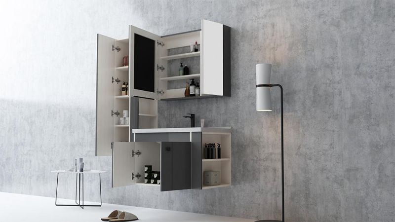 Cheap for Sale Spanish Style Grey Bathroom Vanity Cabinets Modern