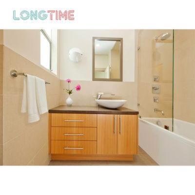 Simple Design High Quality Storage Powder Room Vanity Cabinet