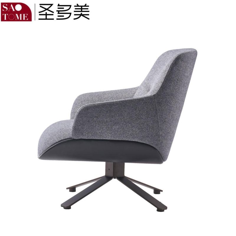 New Style Metal Steel Fabric/Leather Leisure Sofa Chair