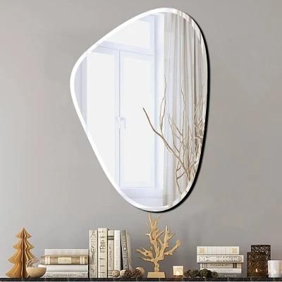 ODM Hotel Wholesale Bathroom Furniture High Standard Durable Home Decoration Beveled Mirror