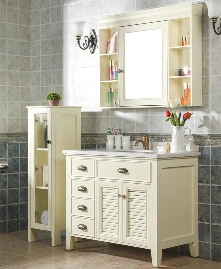 Modern Emerald Color Hot Selling Bathroom Vanities Furniture with Mirror