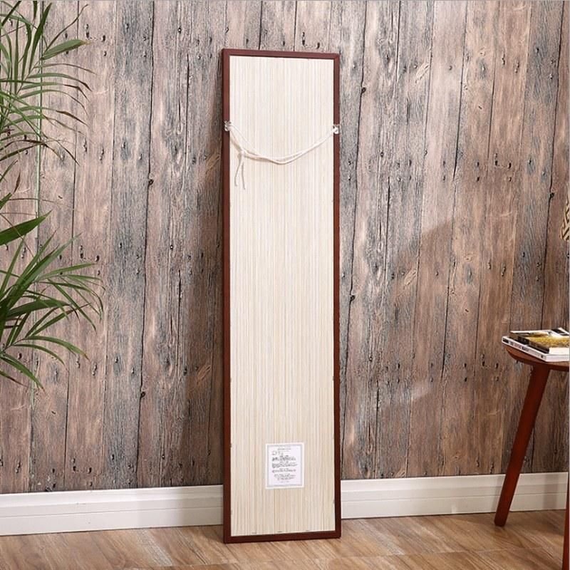 HD Wooden Hanging Mirror Bathroom Mirror Modern Minimalist Dressing Mirror Floor Dressing Mirror Full-Length Mirror