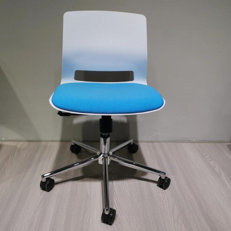 Modern Metal Home Office Student Computer Swivel Plastic Chair with Fabric