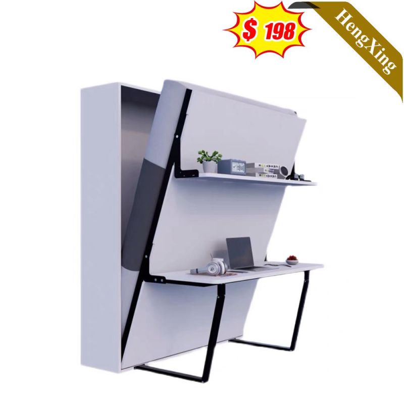 Smart Space Saving Bedroom Furniture Queen Vertical Hidden Folding Wall Mounted Cabinet Murphy Beds