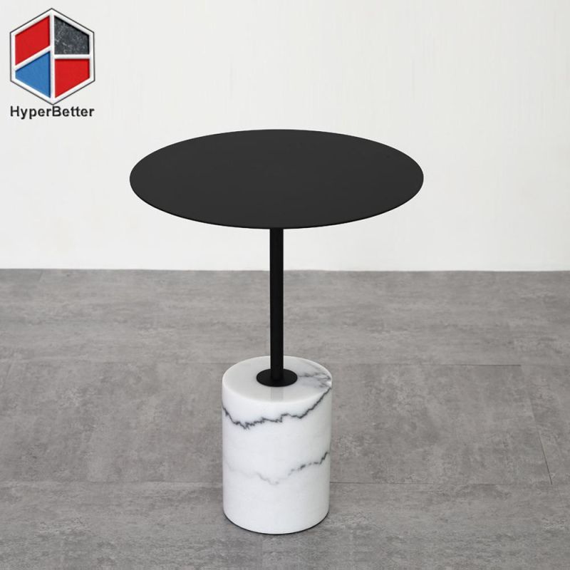 Nordic Design White Marble Base Coffee Tables