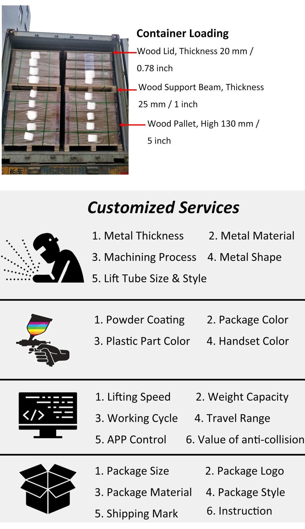 Quick Assembly Multi Choice Modern Stand Desk Only for B2b