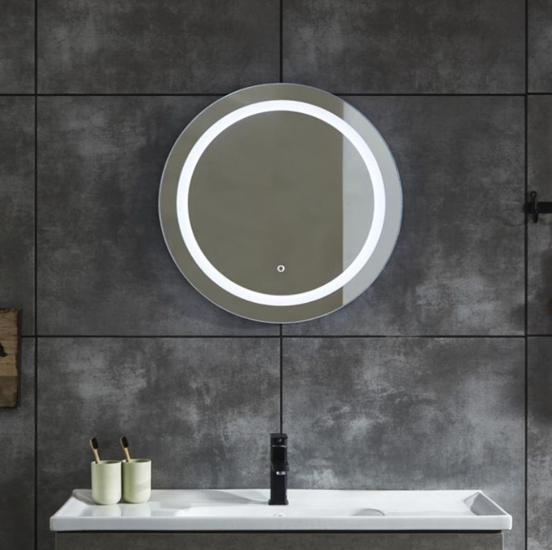 Sairi Hot Seller Rectangle Hotel Luxury Bathroom LED Mirror LED Bathroom Mirror