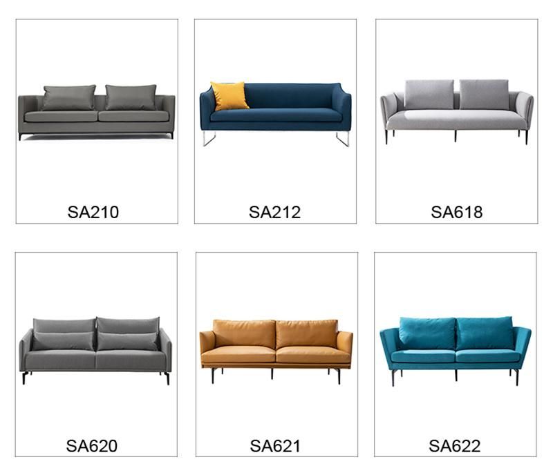 Modern Public Area Leisure Fabric Office Sofa